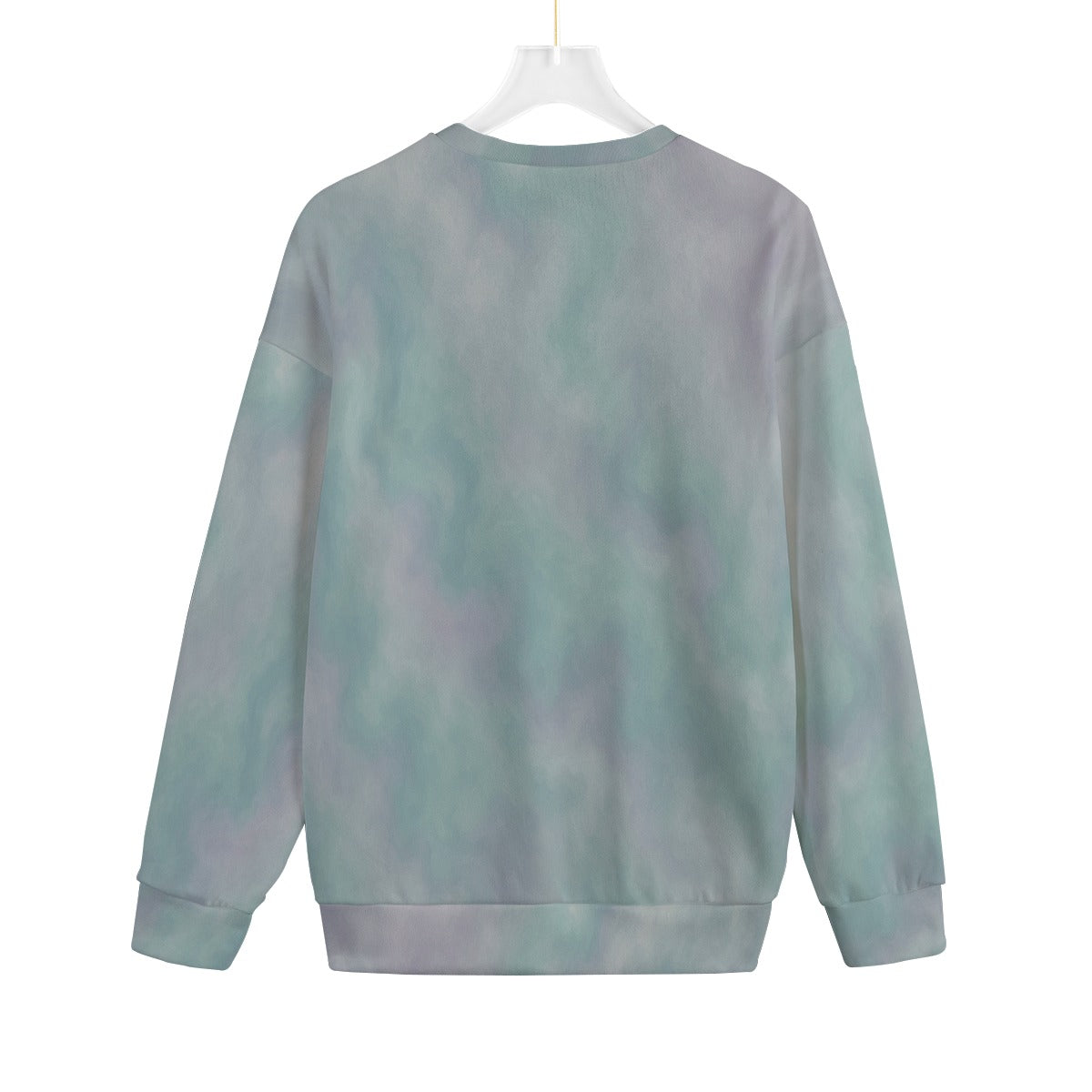 Unisex Drop-shoulder Knitted Fleece Sweater - view 2