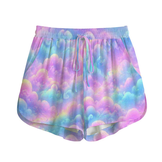 Women's Shorts With Drawstring | Rayon