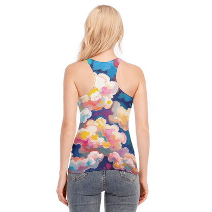 Women's Racer Vest | 190GSM Cotton