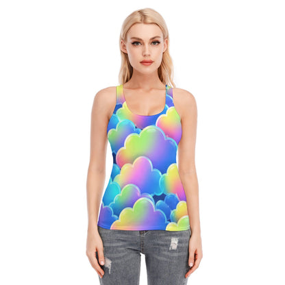 Women's Racer Vest | 190GSM Cotton