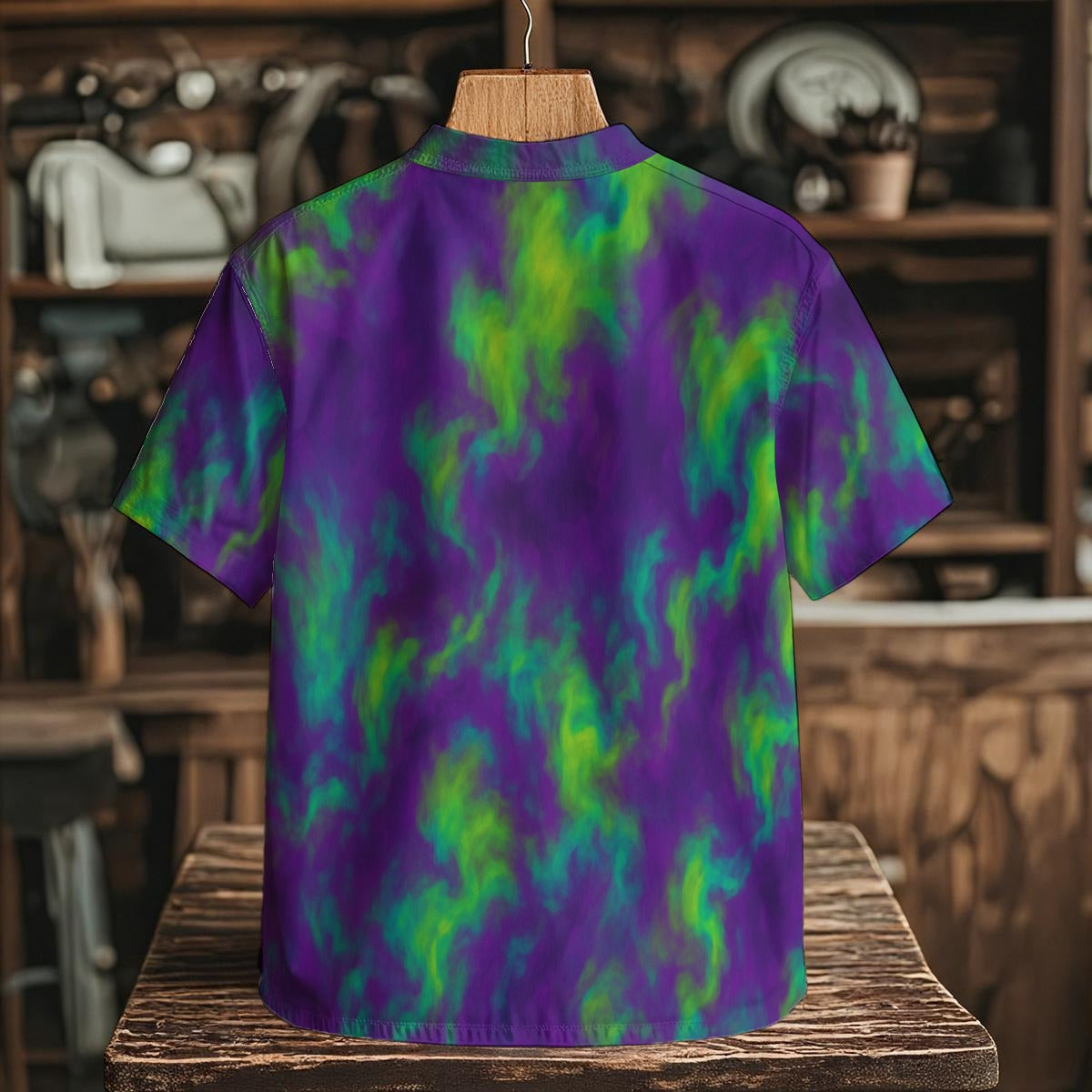 Men's Henley Shirt With Chest Pocket