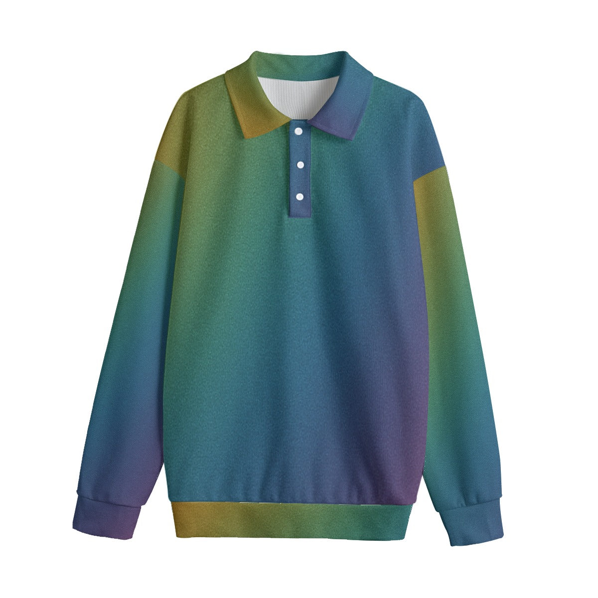 Unisex Lapel Collar Sweater