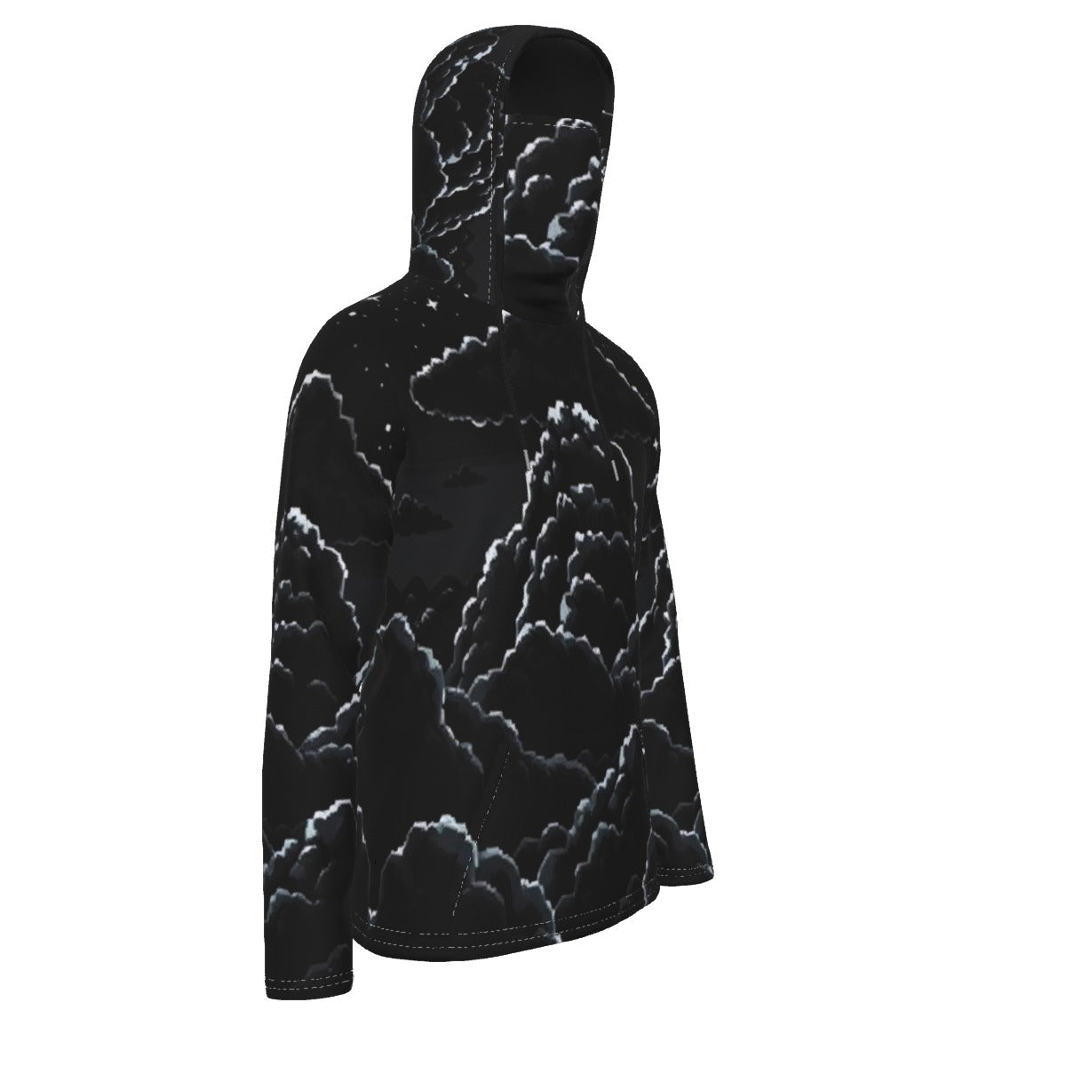 Men's Pullover Hoodie With Mask - view 4