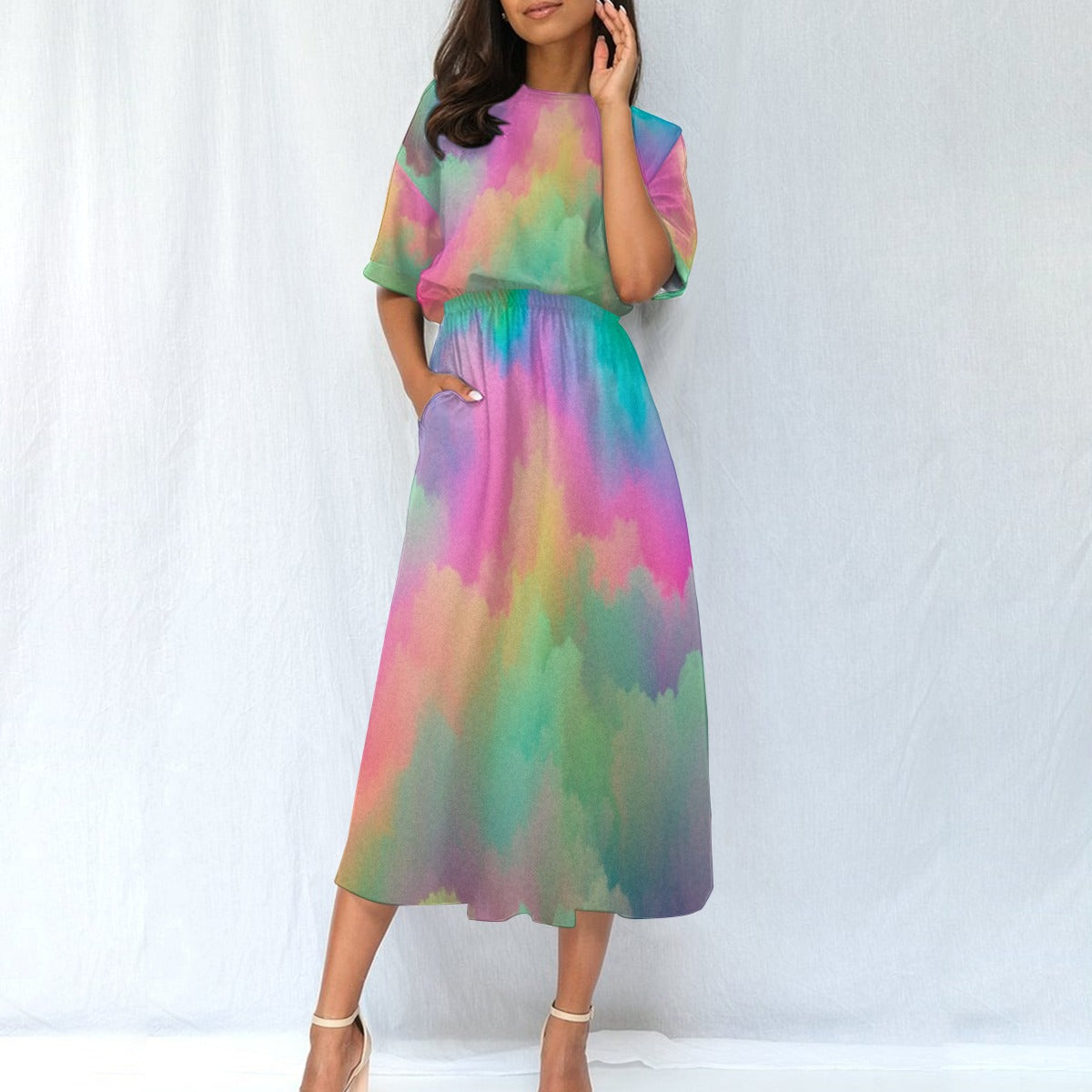 Women's Elastic Waist Dress