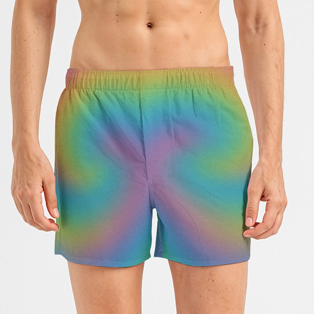 Men's Short Boxer Briefs|115GSM Cotton poplin