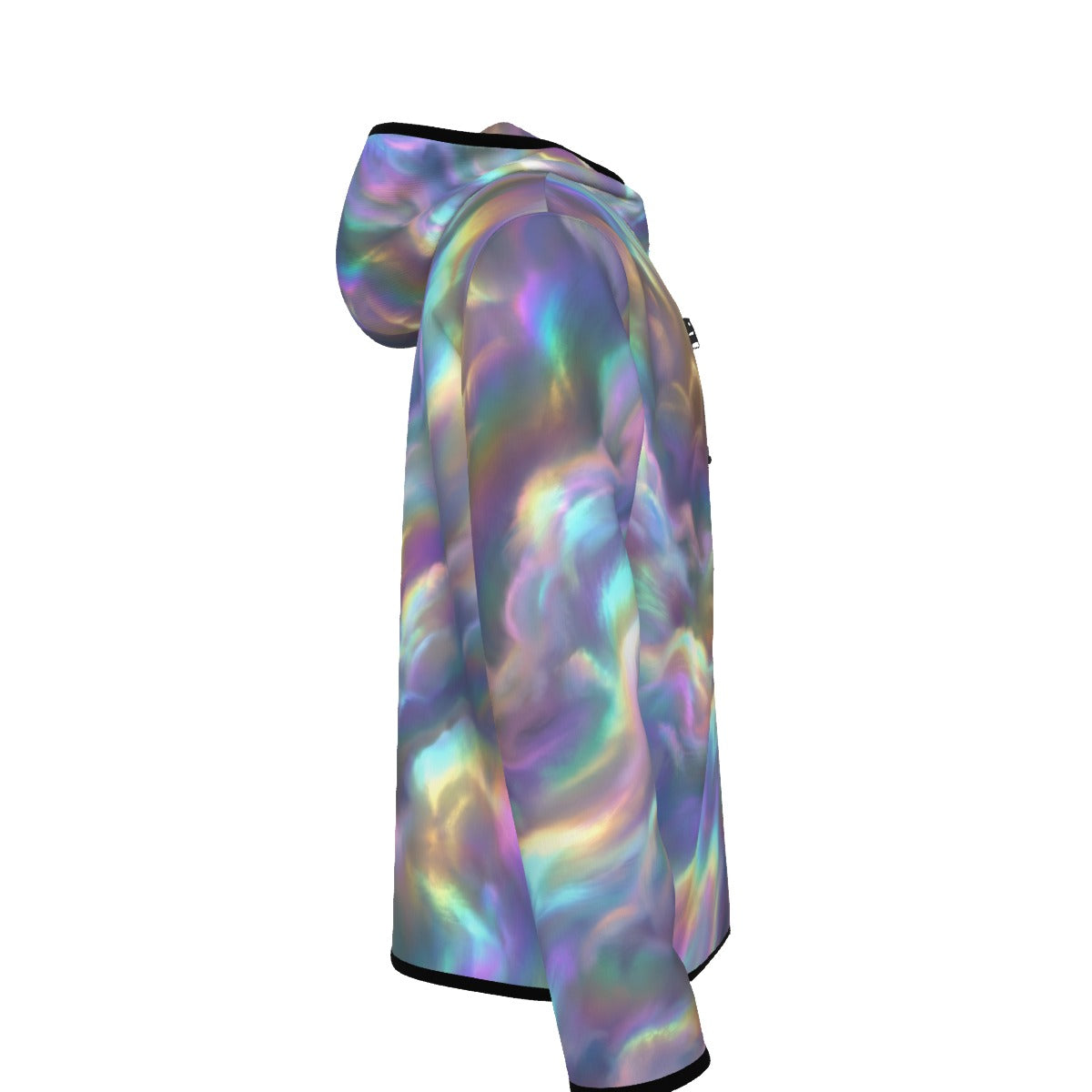 Men's Stylish Hoodie with Thumb Hole Design - view 3