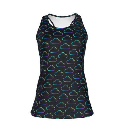 Women's Racer Vest | 190GSM Cotton