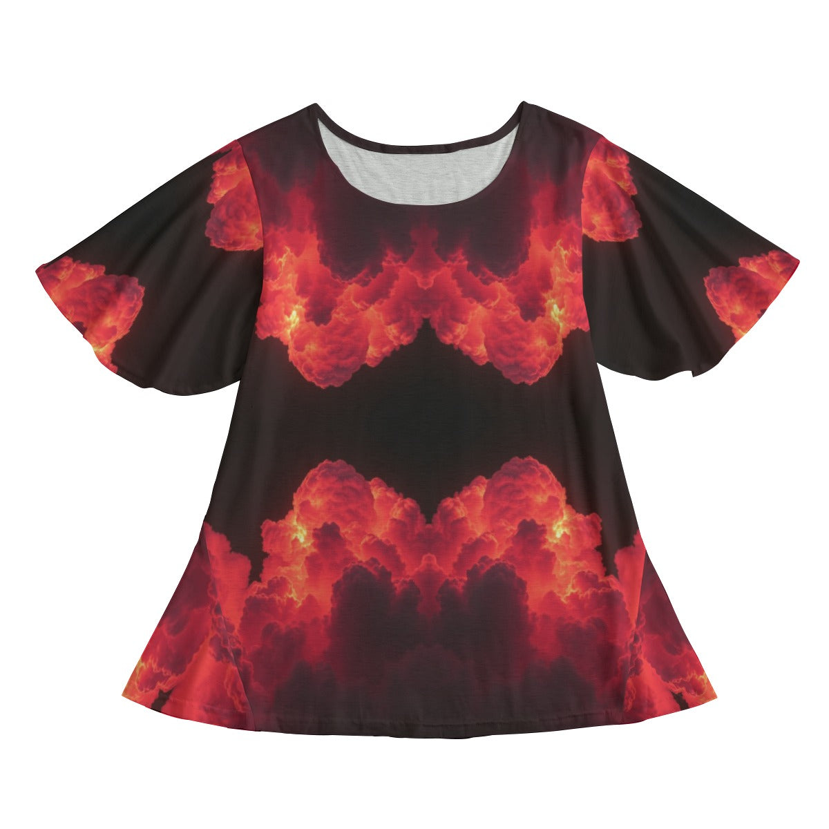 Women's Round Neck T-shirt With Short Sleeve