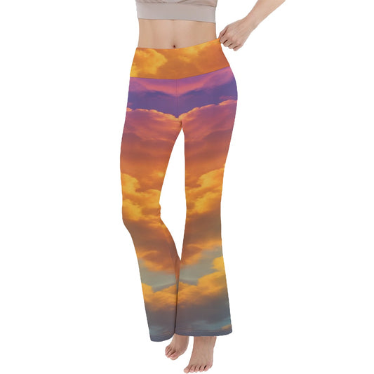 Women's Reversible High-Waisted Yoga Pants