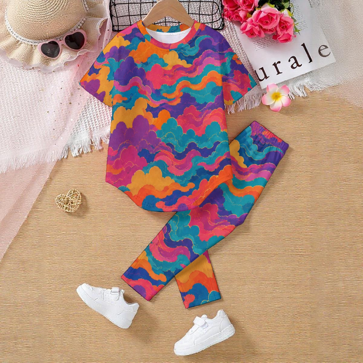 Kids' Casual Top and Pants Set