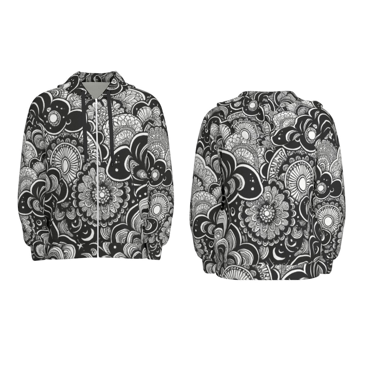 Unisex Zip Hooded Sweatshirt