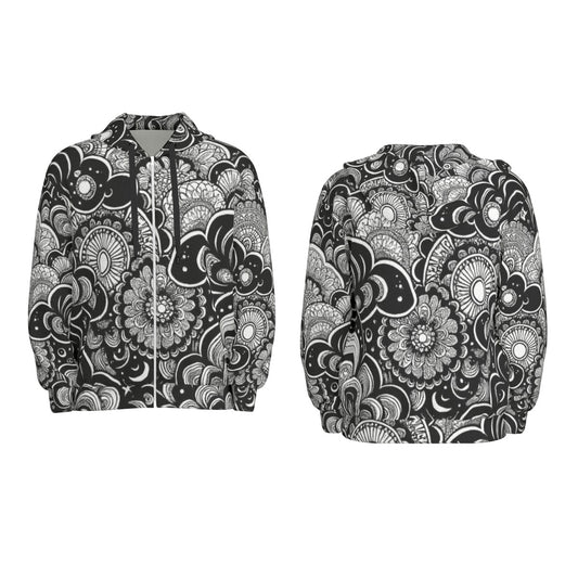 Unisex Zip Hooded Sweatshirt