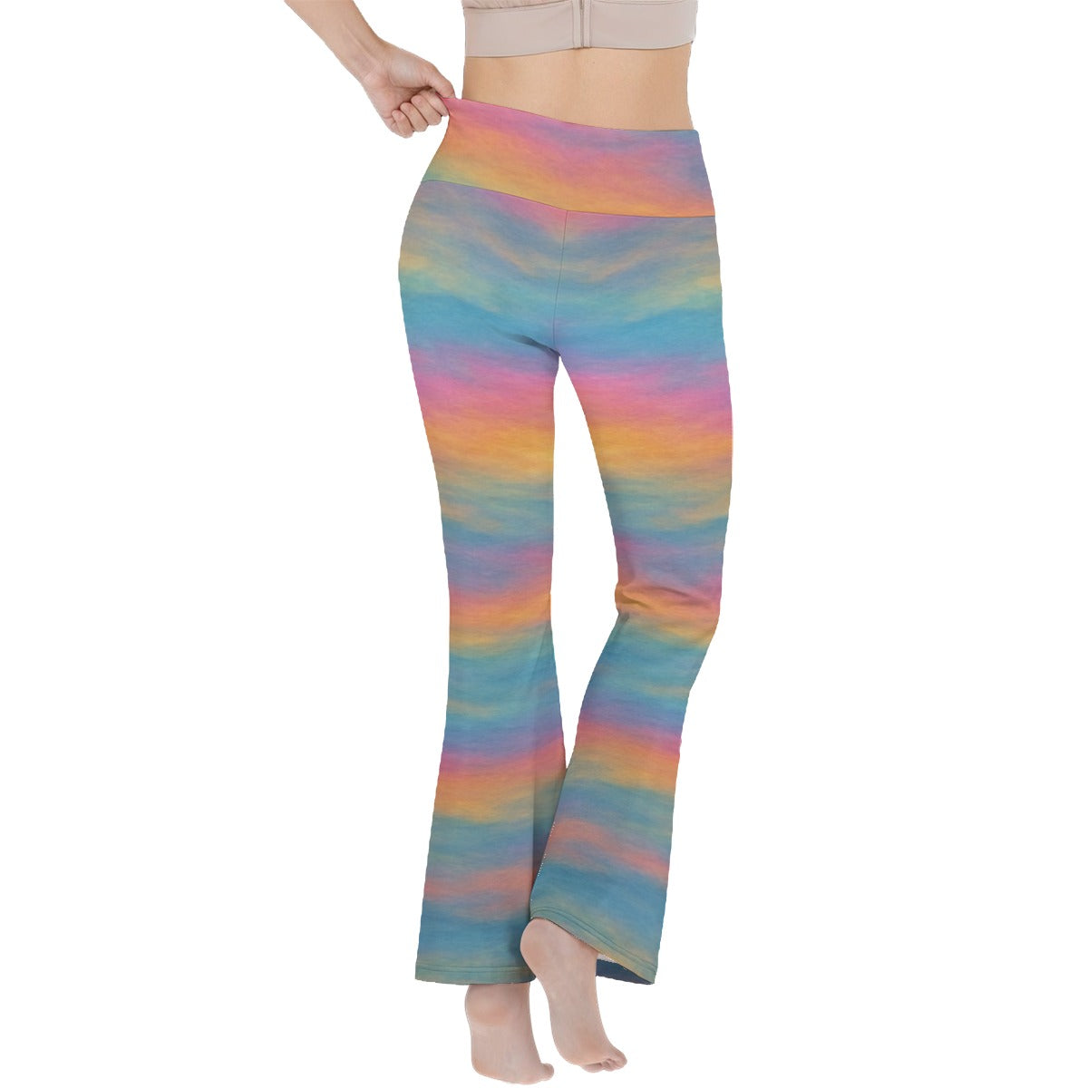 Women's Reversible High-Waisted Yoga Pants