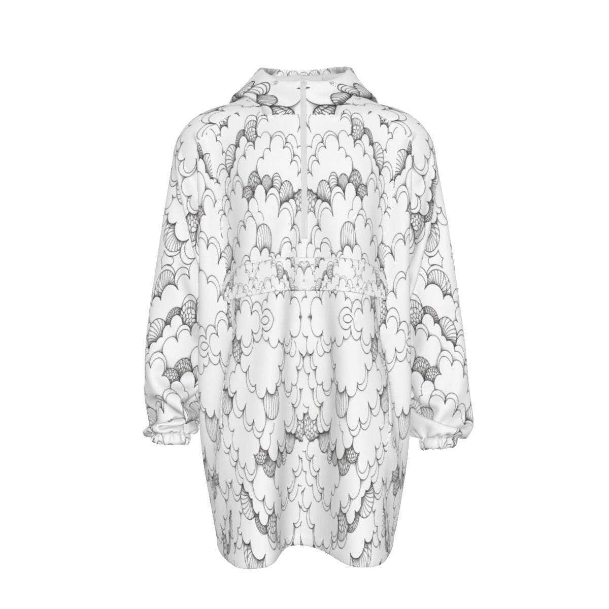 Unisex Windbreaker Long Jacket