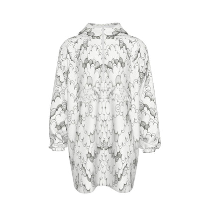 Unisex Windbreaker Long Jacket