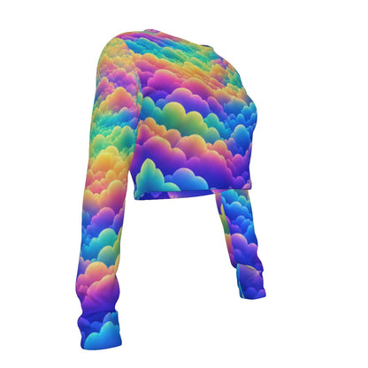 Women's Round Neck Crop Top T-Shirt