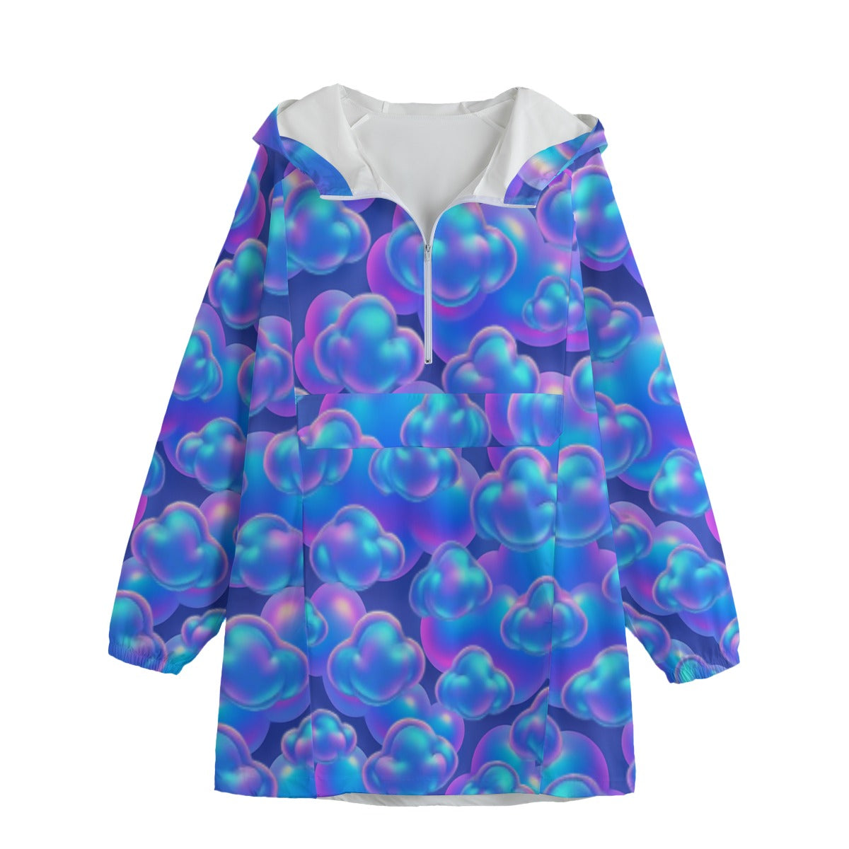 Unisex Windbreaker Long Jacket