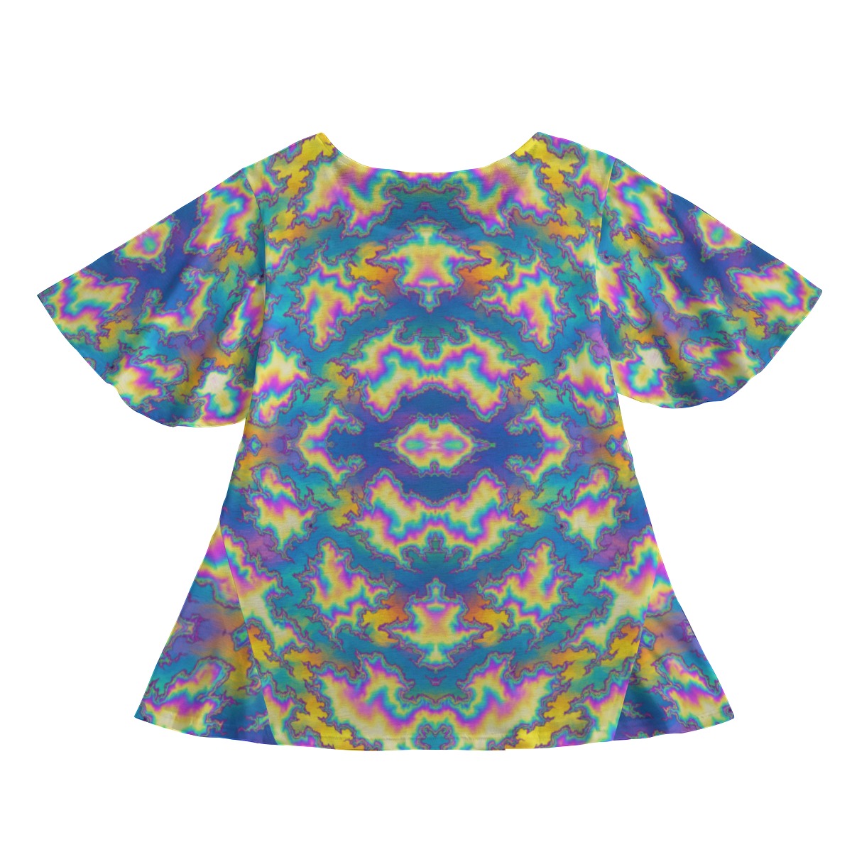 Women's Round Neck T-shirt With Short Sleeve