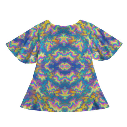 Women's Round Neck T-shirt With Short Sleeve