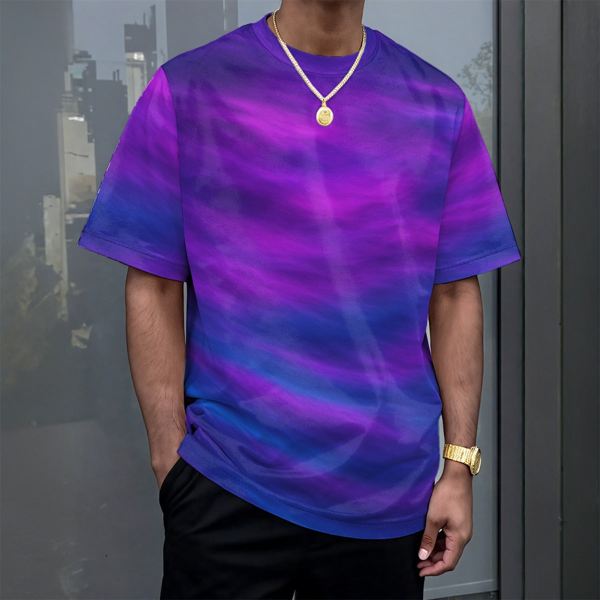 Unisex Drop-shoulder T-shirt|180GSM