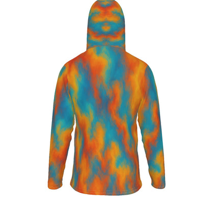 Men's Pullover Hoodie With Mask - view 2