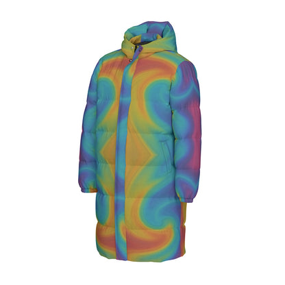 Unisex Long Down Jacket