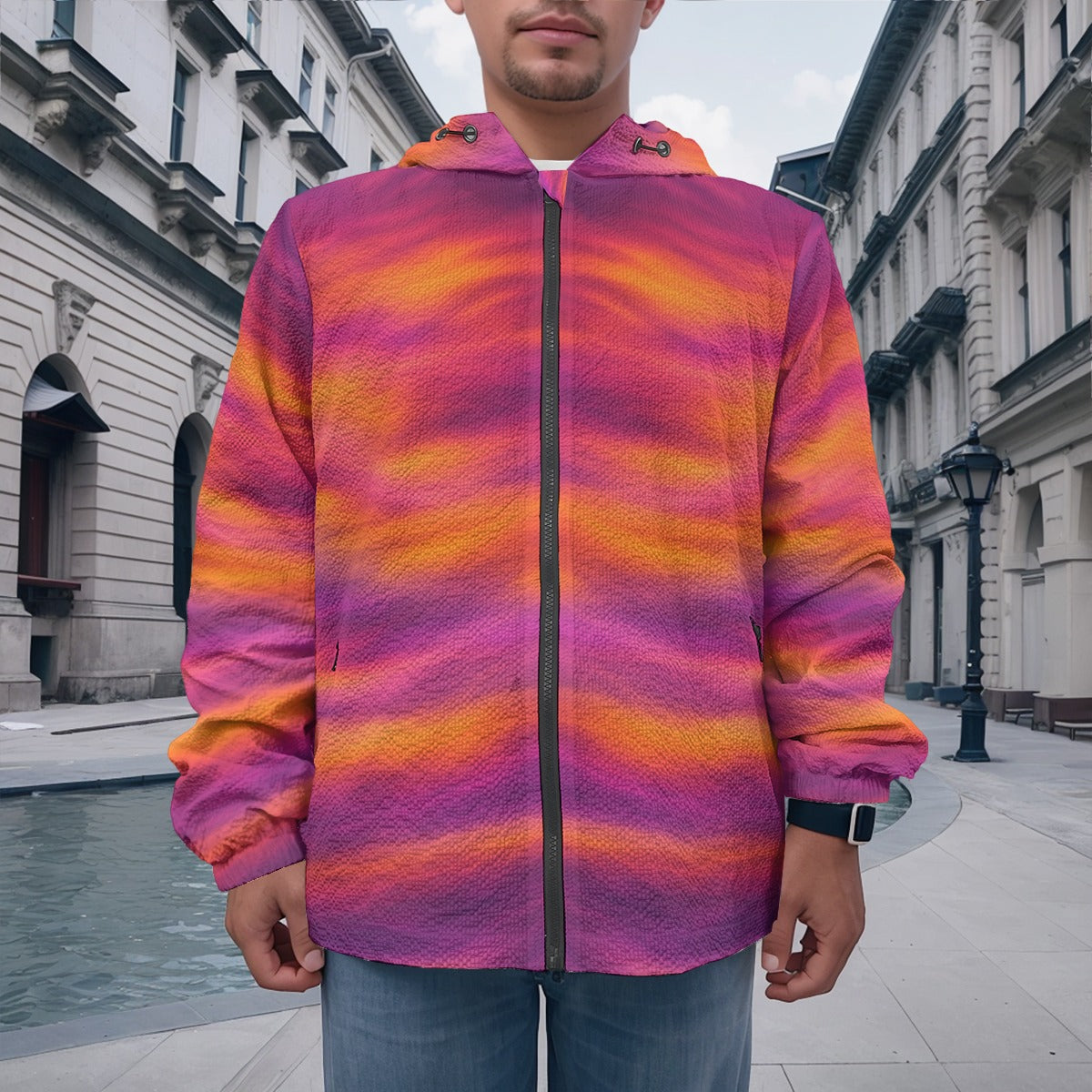 Men's Casual Zipper Jacket