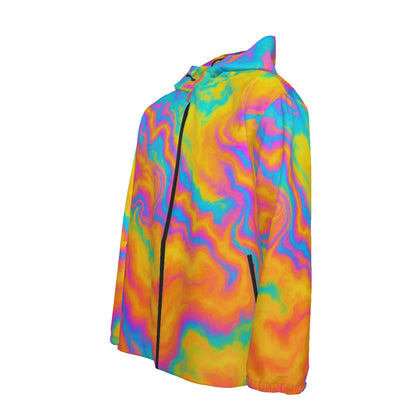 Men's Hooded Zipper Windproof Jacket