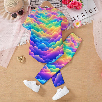 Kids' Casual Top and Pants Set