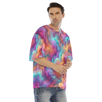 Men's Drop Shoulder T-shirt With Short Sleeve
