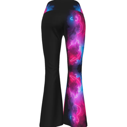All-over print Women's Flare Yoga Pants