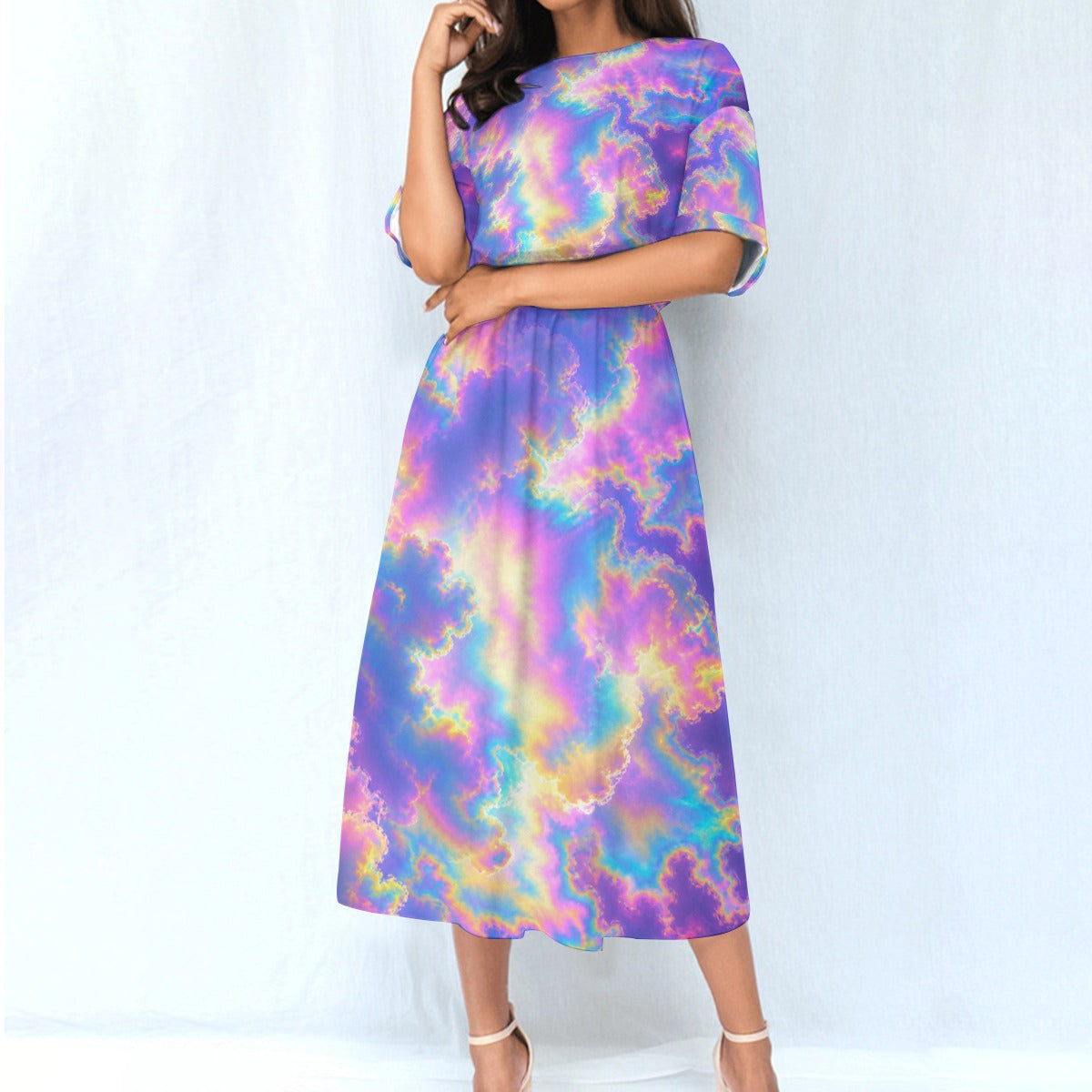 Women's Elastic Waist Dress