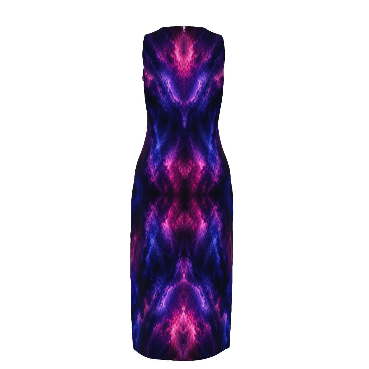 Women's Beach Perspective Chiffon Sleeveless Dress