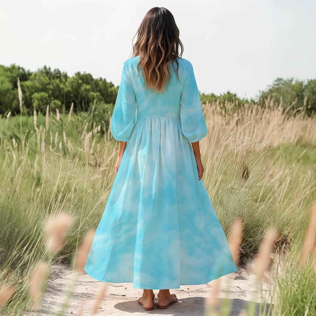 Women's Long Sleeve Dress