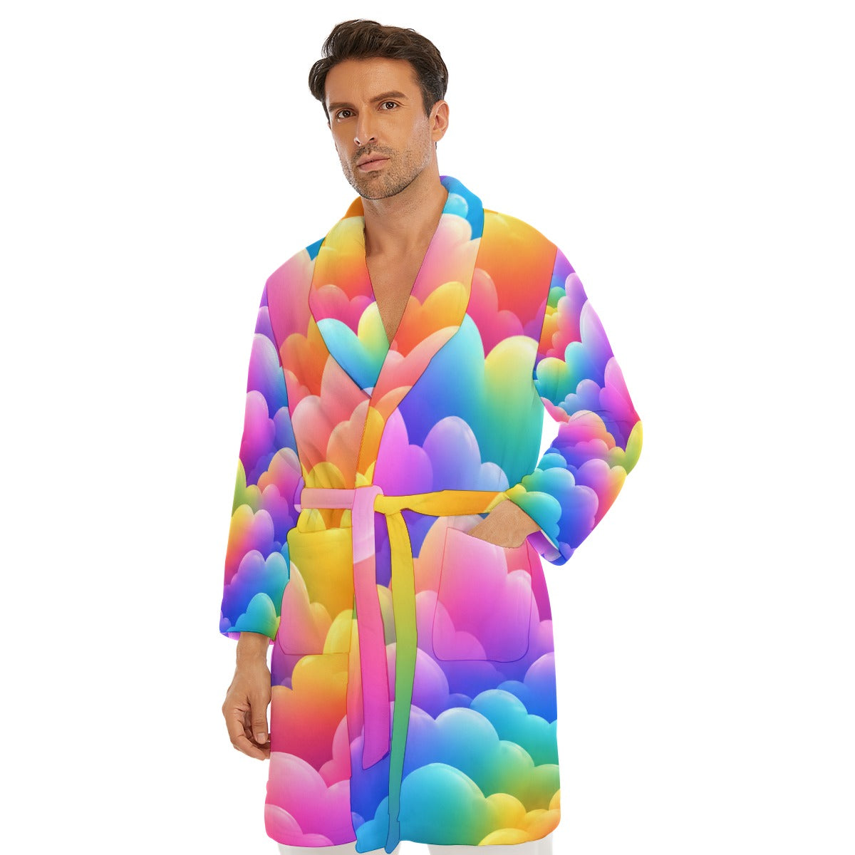 Men's Borg Fleece Robe