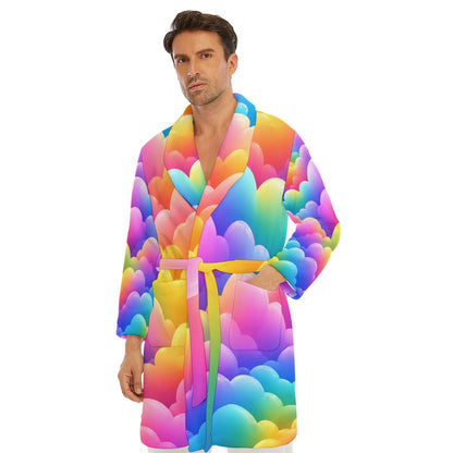 Men's Borg Fleece Robe