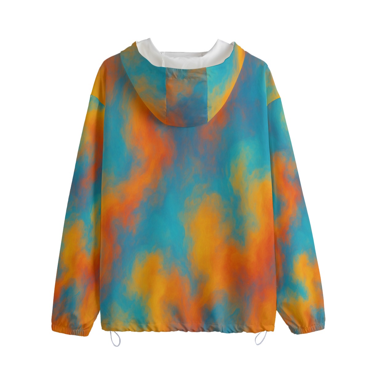 Unisex Pullover Jacket With Zipper Closure