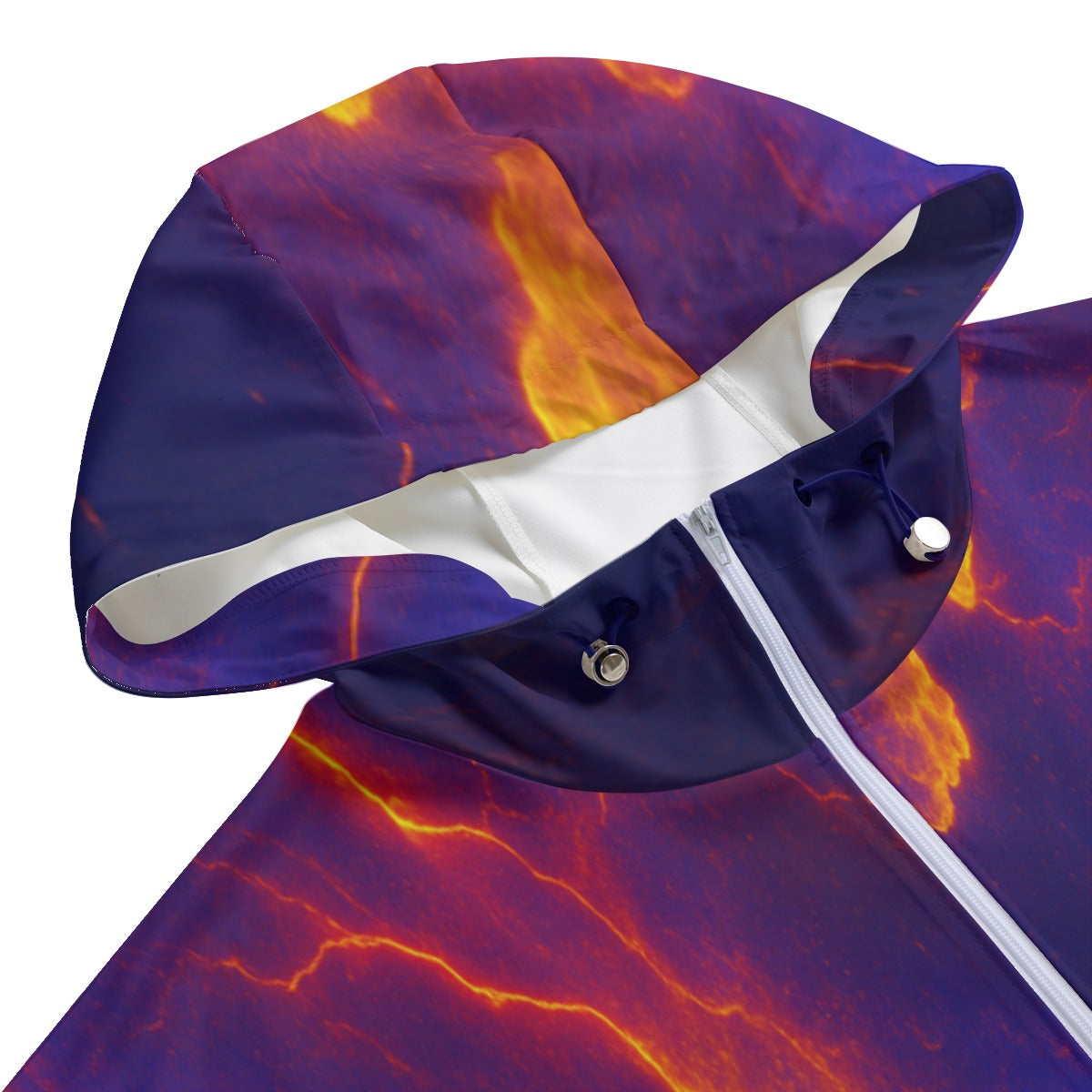 Unisex Pullover Jacket With Zipper Closure