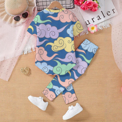 Kids' Casual Top and Pants Set