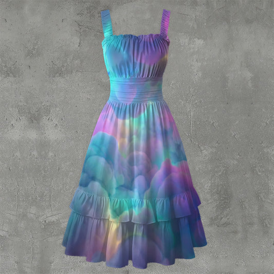 Women‘s Ruffle Hem Dress