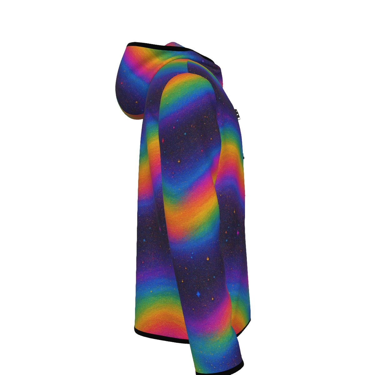 Men's Stylish Hoodie with Thumb Hole Design - view 3