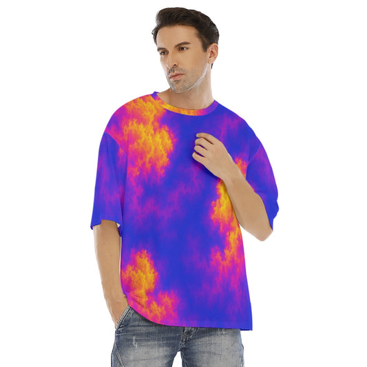Men's Drop Shoulder T-shirt With Short Sleeve