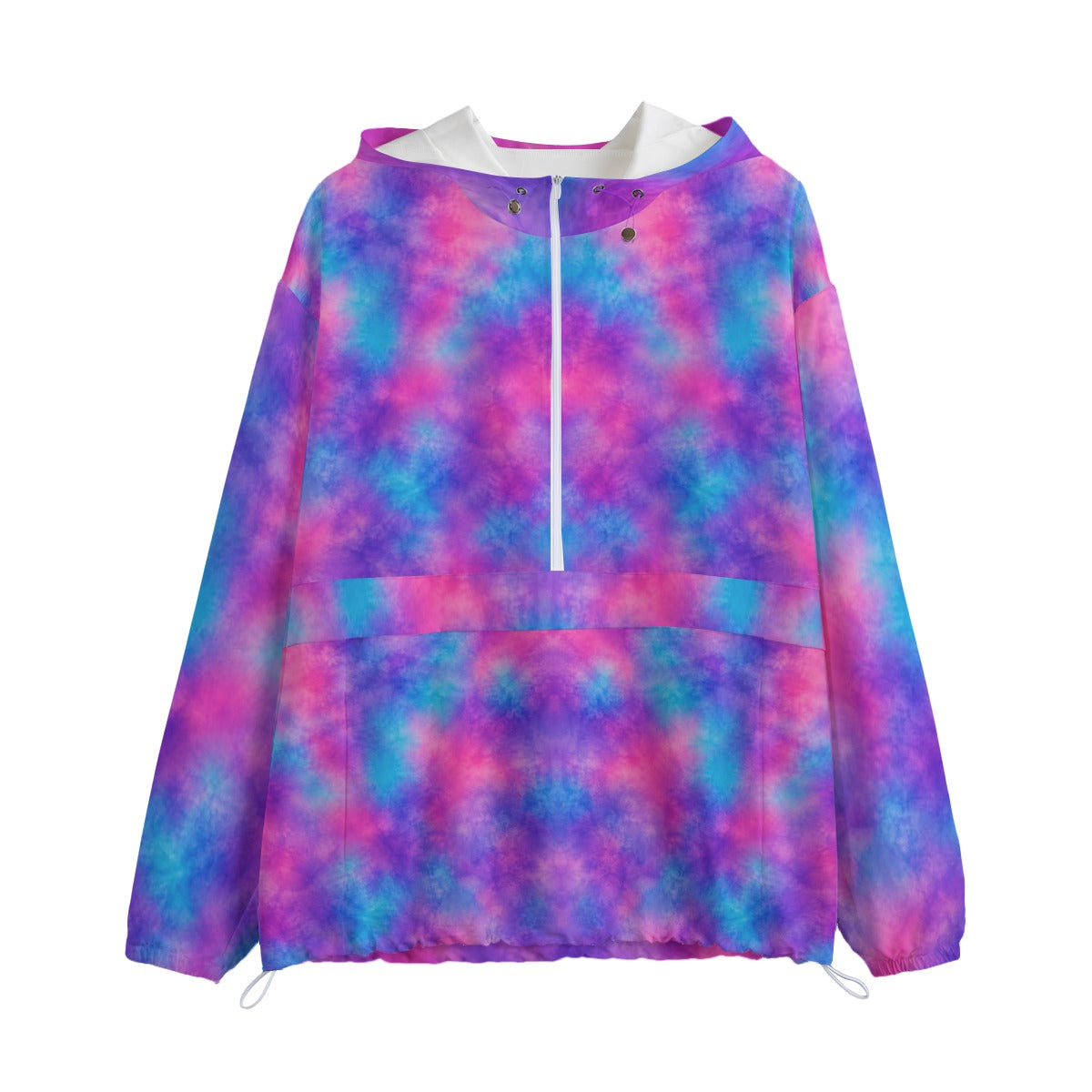 Unisex Pullover Jacket With Zipper Closure - view 1