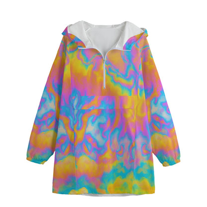 Unisex Windbreaker Long Jacket