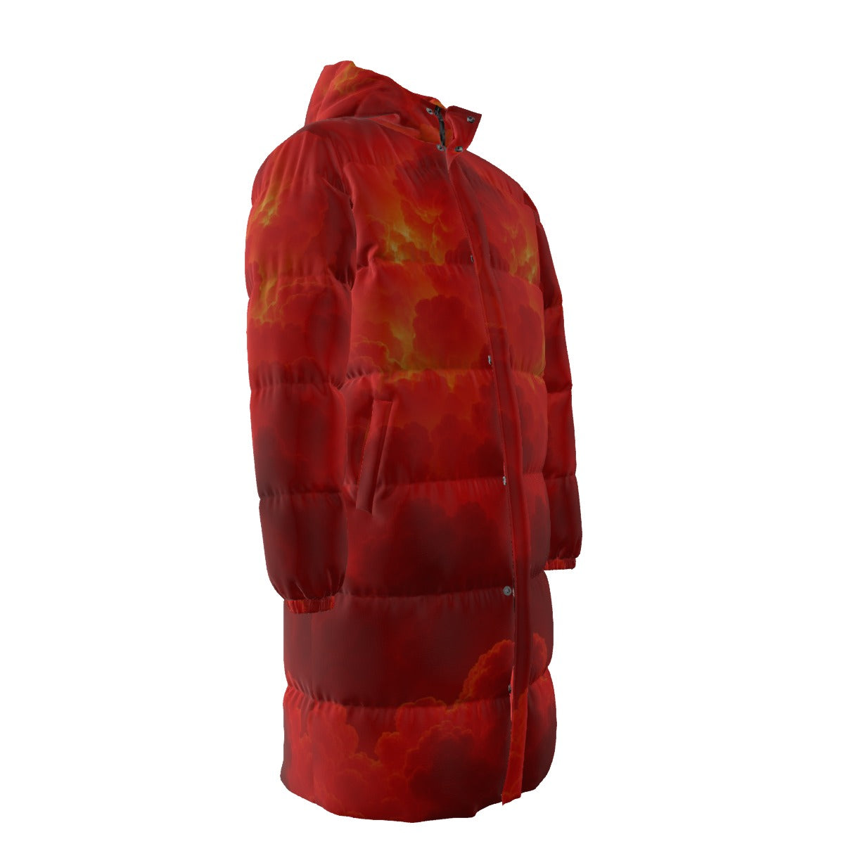 Unisex Long Down Jacket