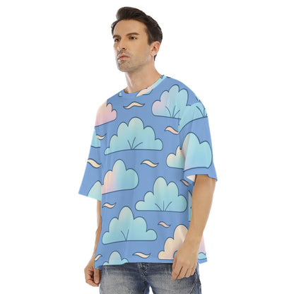 Men's Drop Shoulder T-shirt With Short Sleeve