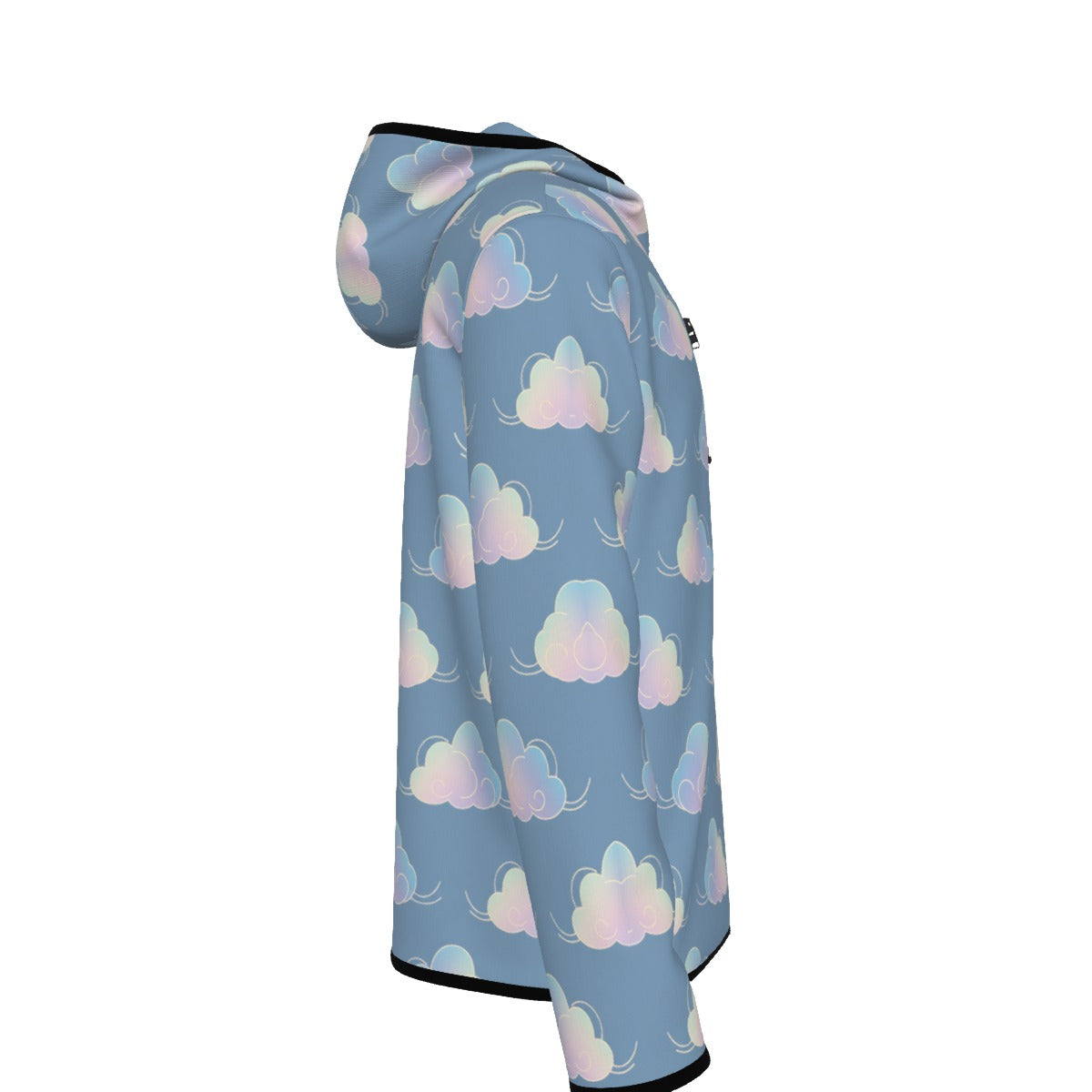 Men's Stylish Hoodie with Thumb Hole Design - view 3