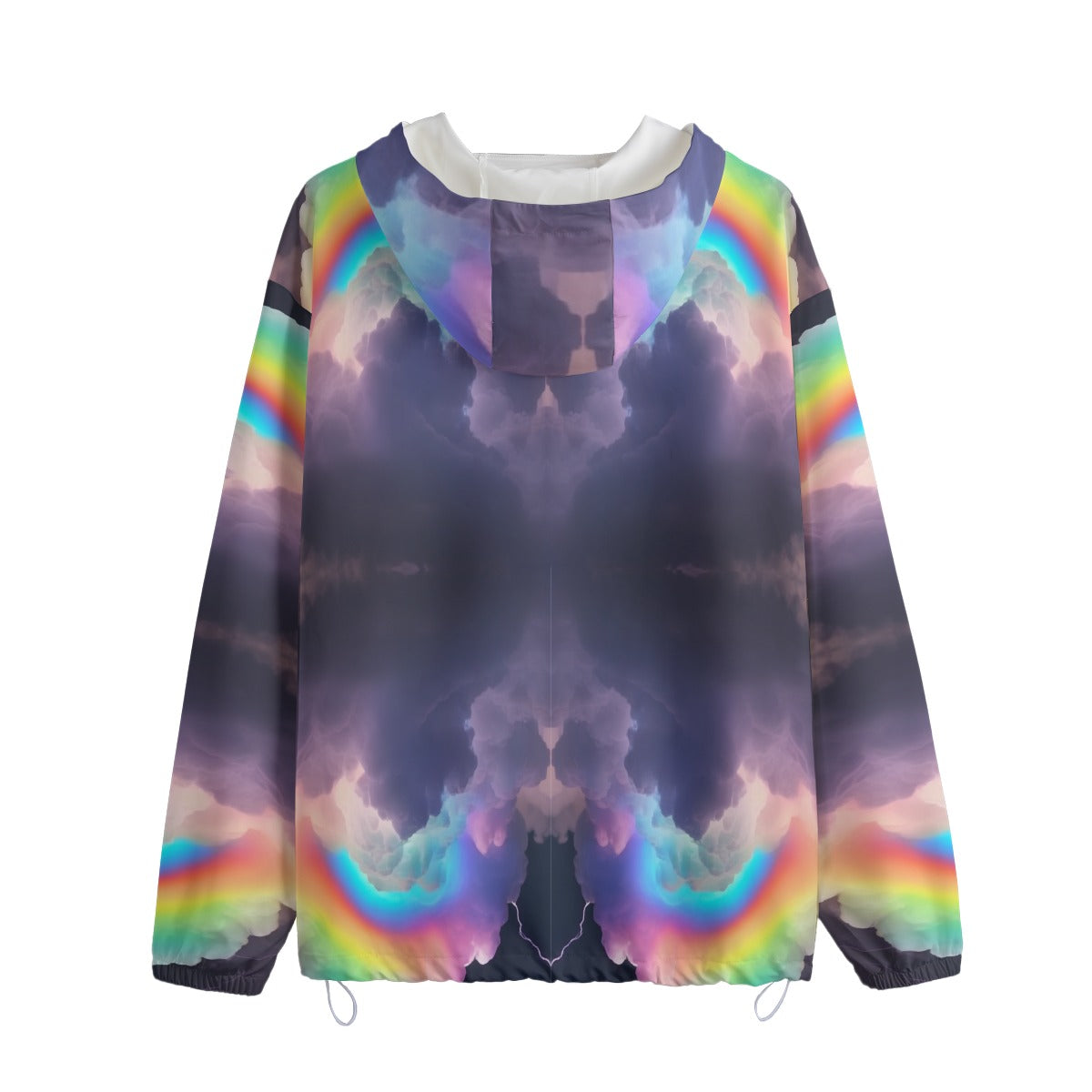 Unisex Pullover Jacket With Zipper Closure