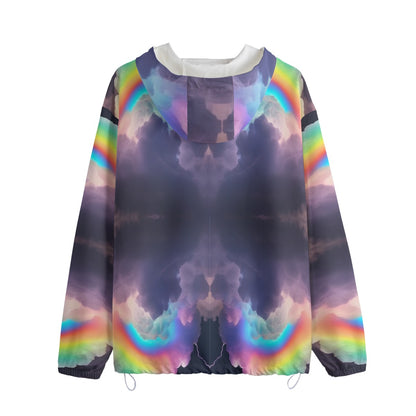 Unisex Pullover Jacket With Zipper Closure