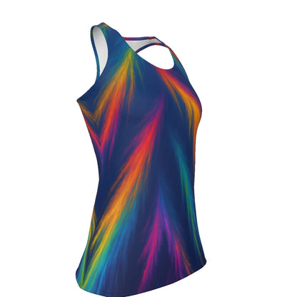 Women's Racer Vest | 190GSM Cotton